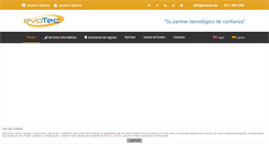 Desktop Screenshot of evotec.es